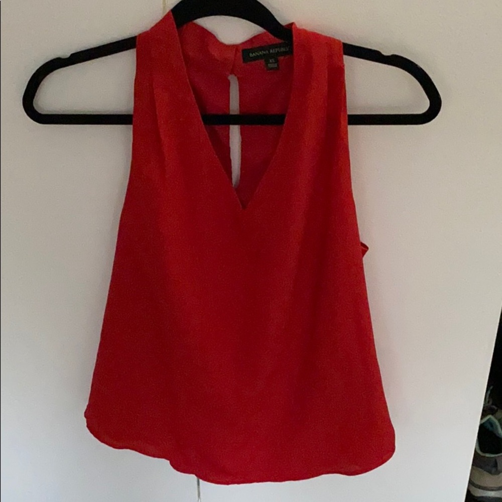 Red Tank Blouse